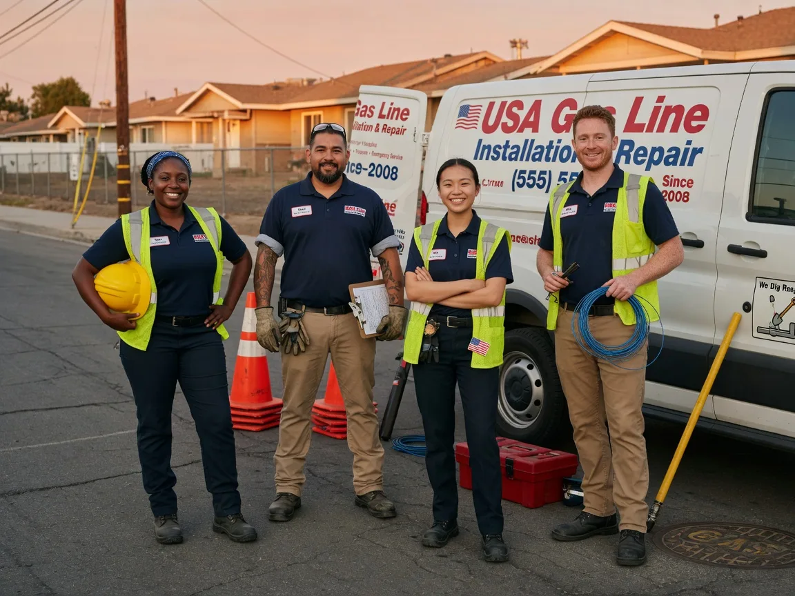 Gas Line Installation company in Croton, OH